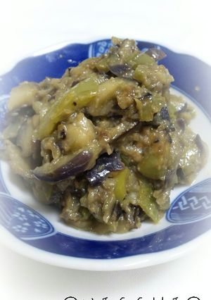 材料３つ！茄子ピーマン味噌☆-レシピのメイン写真