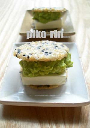 ■クリームチーズsandご飯クラッカー■-レシピのメイン写真