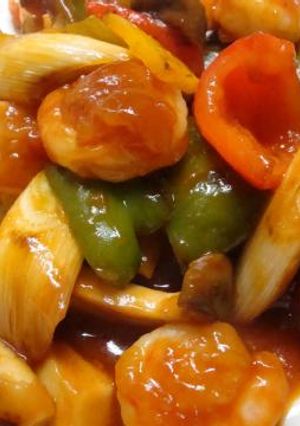 美味しくて簡単だよ♪海老のケチャぽん炒め-レシピのメイン写真