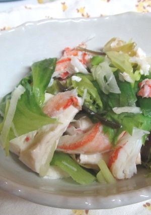 簡単★カニと野菜のレンジ蒸し-レシピのメイン写真