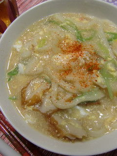 めんたい☆あんかけうどん-レシピのメイン写真