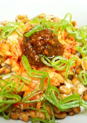 肉味噌キムチ納豆丼-レシピのメイン写真