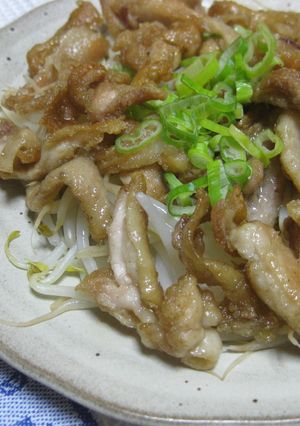 とり皮ポン酢☆ｉｎもやし-レシピのメイン写真