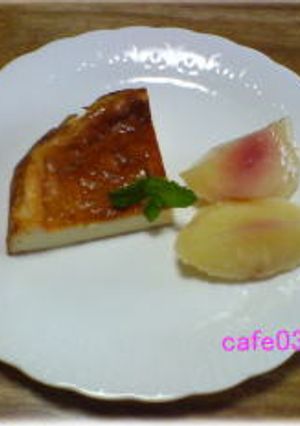 ベークドヨーグルトケーキ-レシピのメイン写真