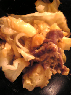 ラム肉とキャベツの味噌炒め-レシピのメイン写真