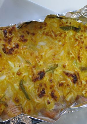 鮭のタルタル野菜ソースがけ♪-レシピのメイン写真