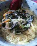 永谷園しじみわかめスープdeラーメン