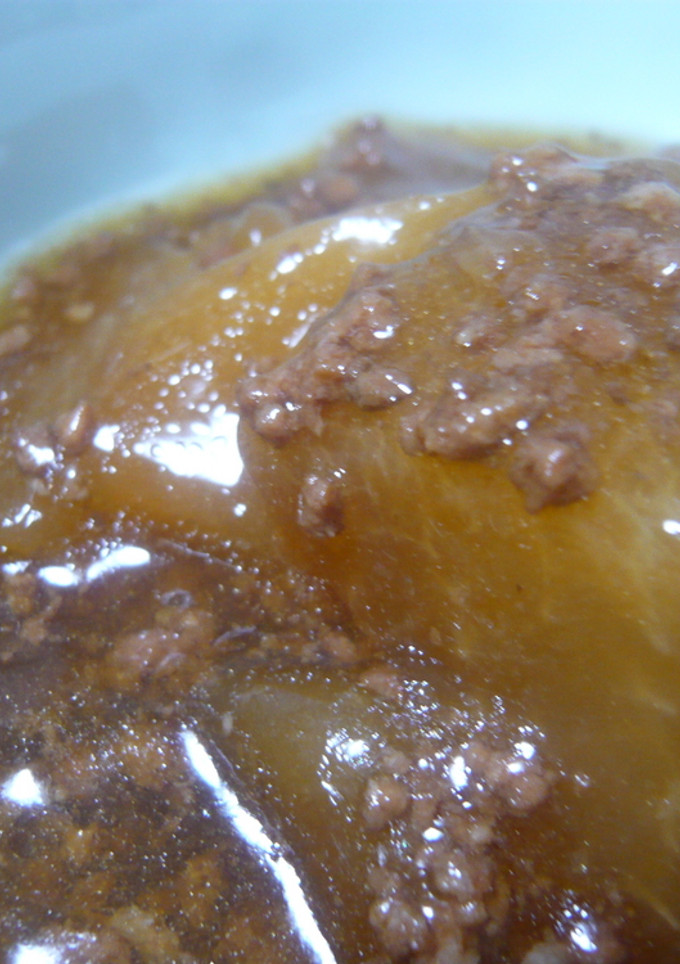 大根とひき肉のとろーり黒砂糖煮-レシピのメイン写真