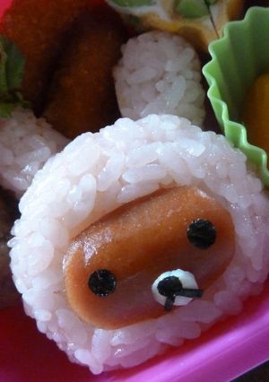 うさちゃん　りらっくま（キャラベン）♪-レシピのメイン写真