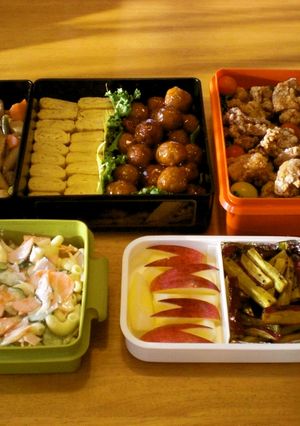 運動会のお弁当2009-レシピのメイン写真