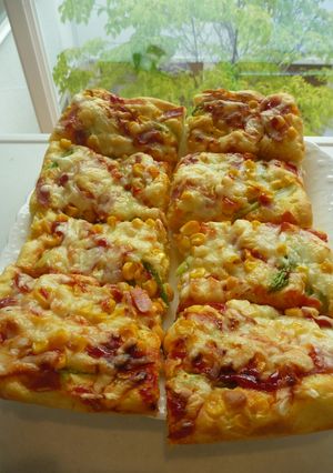朝食に!30分でピザ?総菜パン?-レシピのメイン写真