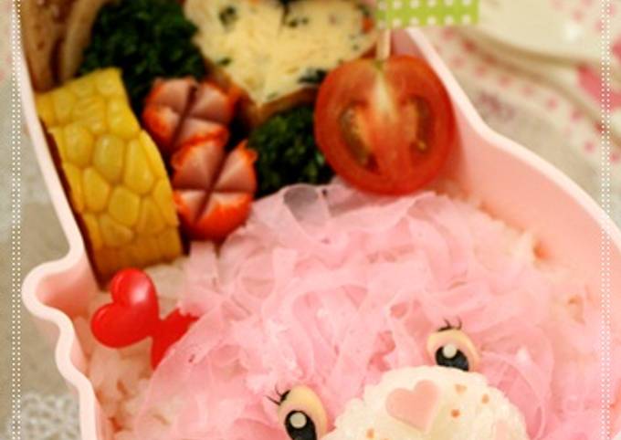 キャラ弁☆削り蒲鉾deケアベア弁当 by asamimaeda 【クックパッド】 簡単おいしいみんなのレシピが392万品