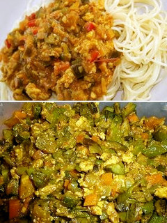 夏野菜イッパイのドライカレー♪-レシピのメイン写真