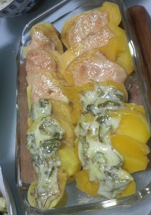 ポテトのバジルマヨのせ焼き-レシピのメイン写真