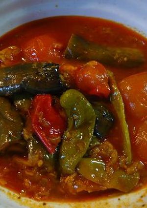 ナスとトマトのカレー-レシピのメイン写真
