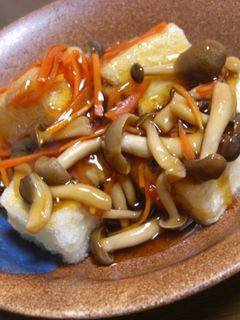 揚げだし豆腐のきのこあんかけ-レシピのメイン写真