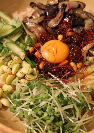 韓国風肉味噌で♡本場の味!野菜ビビンバ-レシピのメイン写真