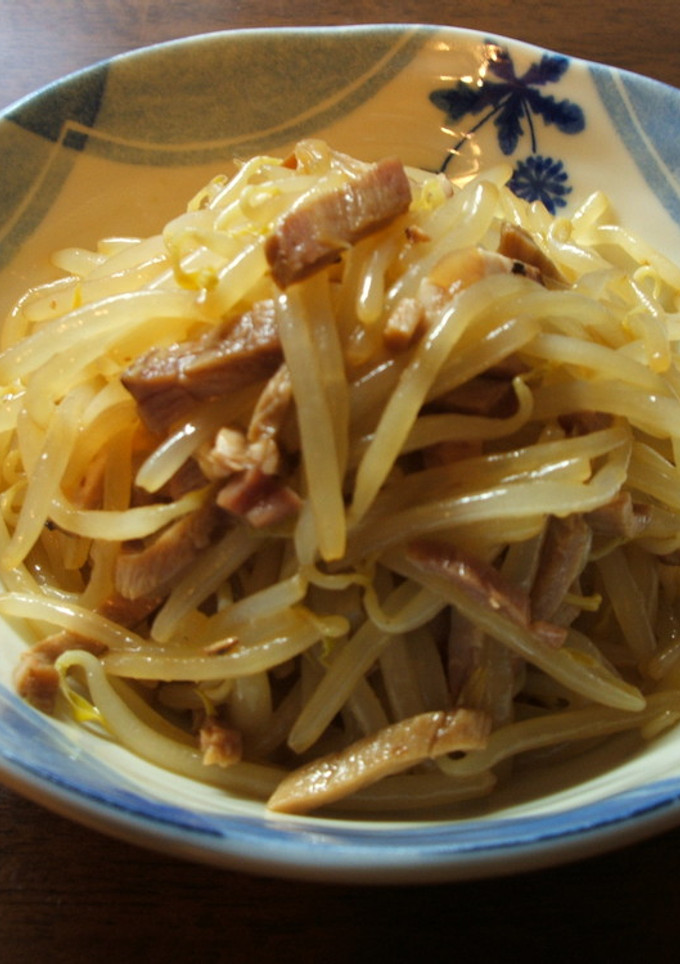 もやしと焼豚で簡単おつまみ-レシピのメイン写真