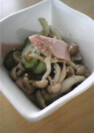 余り冷し中華のタレでハムマリネ★-レシピのメイン写真