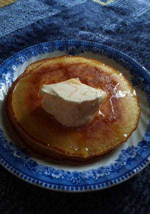 ちょこっと贅沢☆ホットケーキ-レシピのメイン写真