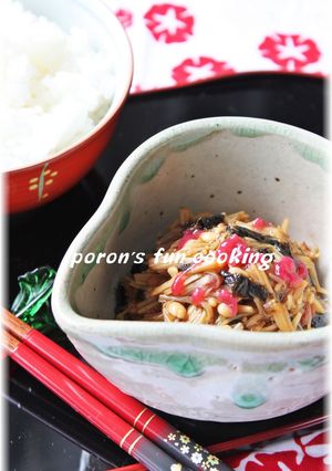 ✿梅海苔なめたけ✿-レシピのメイン写真