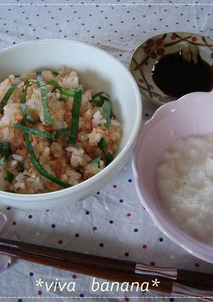 とろろ*サーモン丼-レシピのメイン写真