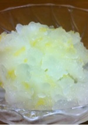 ■ドライアイスでシャーベット■-レシピのメイン写真