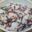 ひじきと梅のまぜご飯