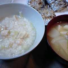 รูปของ 胃腸にやさしい☆貝柱のお粥