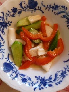 イカときゅうりの中華炒め-レシピのメイン写真