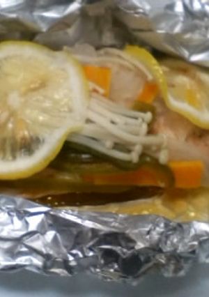 ☆秋鮭☆バターホイル焼き♪-レシピのメイン写真