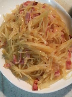じゃがいもとベーコンのシャキシャキ炒め-レシピのメイン写真