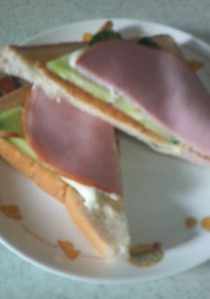 ハムキュートースト-レシピのメイン写真