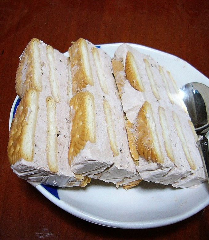 さっぱりヘルシー☆アイスケーキ by アイラブ富山 【クックパッド