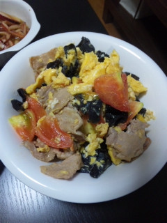 超絶美味 トマトと豚肉の炒め物-レシピのメイン写真