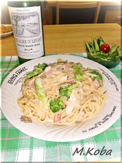 舞茸のクリームソースパスタ-レシピのメイン写真