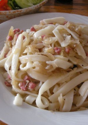 ザウアークラウト焼きうどん-レシピのメイン写真