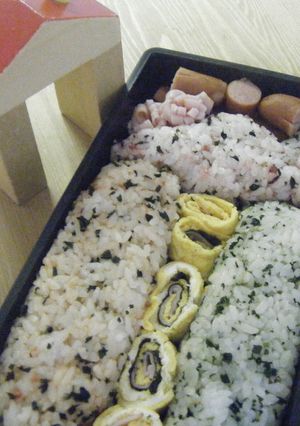 彩りご飯で♪つみきの家弁当❤-レシピのメイン写真