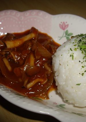 洋食屋さんのハヤシライス-レシピのメイン写真