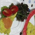 アボカドとクリームチーズのオムレツ