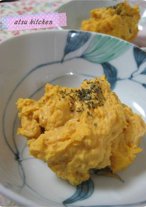 にんにく入り♬かぼちゃサラダ-レシピのメイン写真