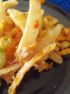 薄衣のサクサクかき揚げ♪-レシピのメイン写真