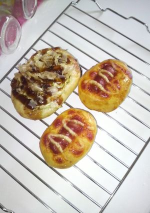 新食感(･∀･)お好み焼きパン-レシピのメイン写真