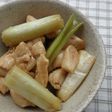 鶏肉とねぎの甘辛煮♪