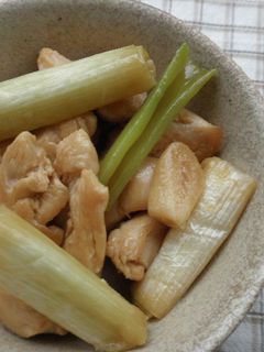 鶏肉とねぎの甘辛煮♪-レシピのメイン写真