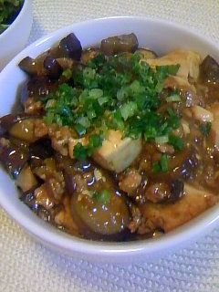 簡単おいしいどんぶり✿麻婆なす豆腐丼✿-レシピのメイン写真