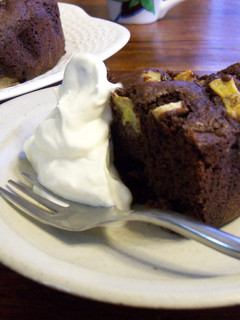 濃厚 バナナとくるみのチョコケーキ-レシピのメイン写真