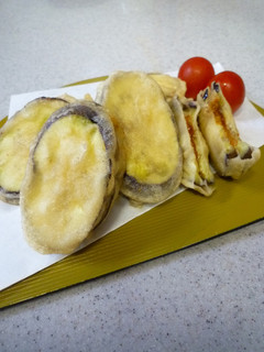 なすの肉味噌チーズのはさみ揚げ-レシピのメイン写真