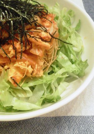* パリ麺HOTサラダ *-レシピのメイン写真