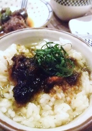 のりの佃煮茶漬け-レシピのメイン写真